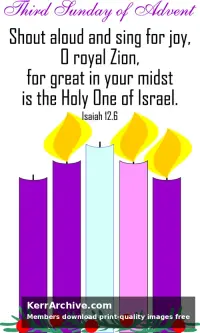 Year C Advent Sunday — Isaiah 12:6