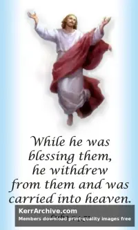 Year B Easter Ascension Day