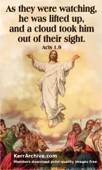 Year B Easter Ascension Day