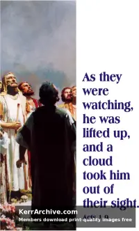 Year C Easter Ascension Day