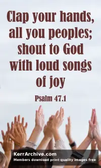 Ascension Sunday — Psalms 47:1