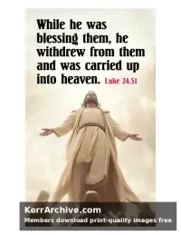 Ascension Sunday — Luke 24:51