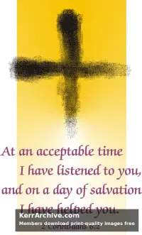 Year B Lent Ash Wednesday