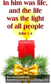 Year B Christmas Eve — John 1:4