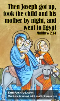 Year A Christmas First Sunday — Matthew 2:14