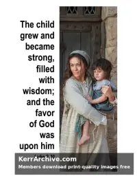 Year B Christmas First Sunday — Luke 2:40