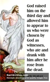 Year A Easter Easter Sunday