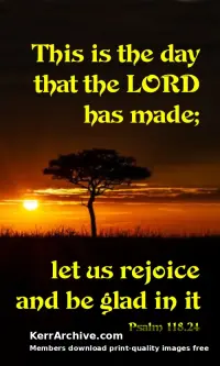 Year B Easter Sunday — Psalms 118:24