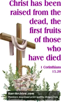 Year C Easter Sunday — 1 Corinthians 15:20