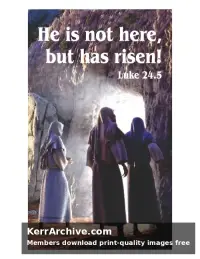 Year C Easter Sunday — Luke 24:5