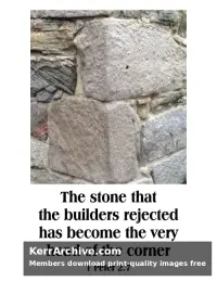 Year A Easter Sunday — 1 Peter 2:7