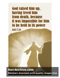 Year A Easter Second Sunday — Acts 7:24
