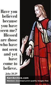 Year B Easter Second Sunday