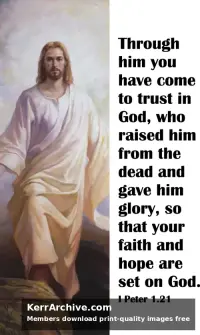 Year A Easter Sunday — 1 Peter 1:21