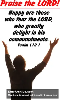 Year A Epiphany Sunday — Psalms 112:1