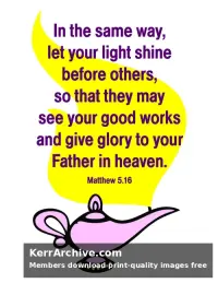 Year A Epiphany Sunday — Matthew 5:16
