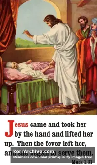 Year B Epiphany Fifth Sunday