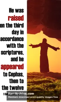 Year C Epiphany Sunday — 1 Corinthians 15:4, 5, 6