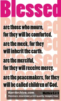 Year A Epiphany Fourth Sunday