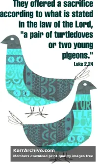 Year C Epiphany Four Sunday — Luke 2:24