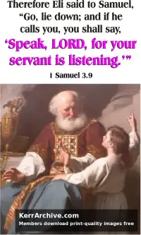Year B Epiphany Second Sunday