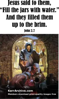 Year C Epiphany Second Sunday — John 2:7