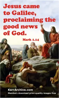 Year B Epiphany Third Sunday