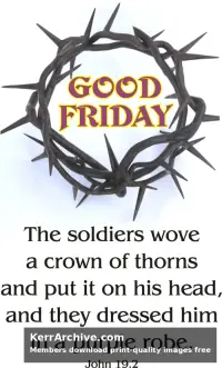 Year C Holy Week Good Friday