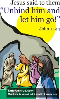 Year A Lent Fifth Sunday