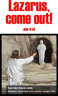 Year A Lent Sunday — John 11:43