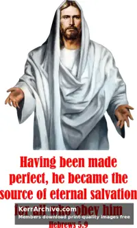 Year B Lent Sunday — Hebrews 5:9