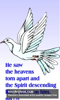Year B Lent First Sunday