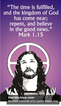 Year B Lent First Sunday