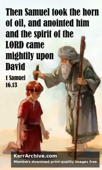 Year A Lent Four Sunday — 1 Samuel 16:13