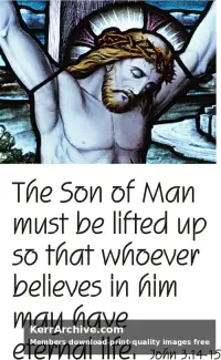 Year B Lent Fourth Sunday