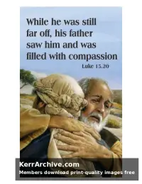 Year C Lent Four Sunday — Luke 15:20