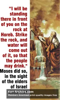Year A Lent Sunday — Exodus 17:61