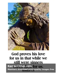 Year A Lent Sunday — Romans 5:8