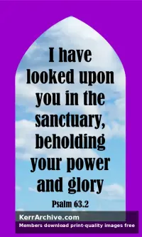 Year C Lent Sunday — Psalms 63:2