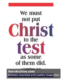 Year C Lent Sunday — 1 Corinthians 10:2