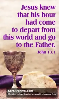 Year B Holy Week Maundy Thursday