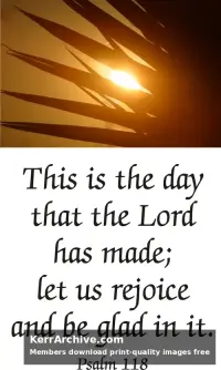 Year C Lent Palm/Passion Sunday