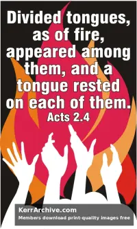 Year B Easter Pentecost Sunday