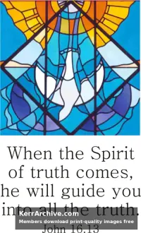 Year B Easter Pentecost Sunday