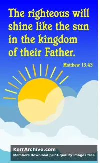 Year A After Pentecost Proper 11