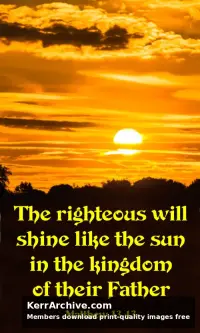 Year A After Pentecost Proper 11 — Matthew 13:43
