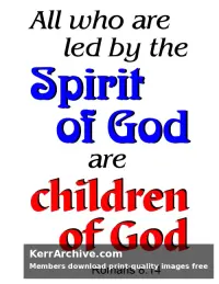 Year A After Pentecost Proper 11 — Romans 8:14