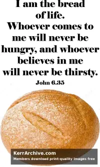 Year B After Pentecost Proper 13 — John 6:35