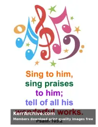 Year A After Pentecost Proper 14 — Psalms 105:2