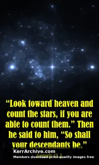 Year C After Pentecost Proper 14 — Genesis 15:5